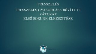 Tincsezés és hajfeldolgozás mester tanfolyam gyakorlás első sor elkészítése lecke