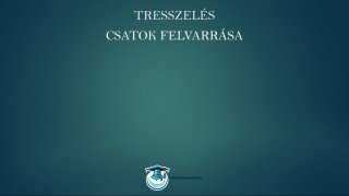 Tresszelés és hajfeldolgozás mester tanfolyam csatok felvarrása lecke