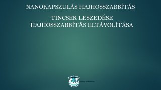 Nanokapszulás hőillesztéses keratinos hajhosszabbítás online tanfolyam tincsek leszedése hajhosszabbítás eltávolítása lecke