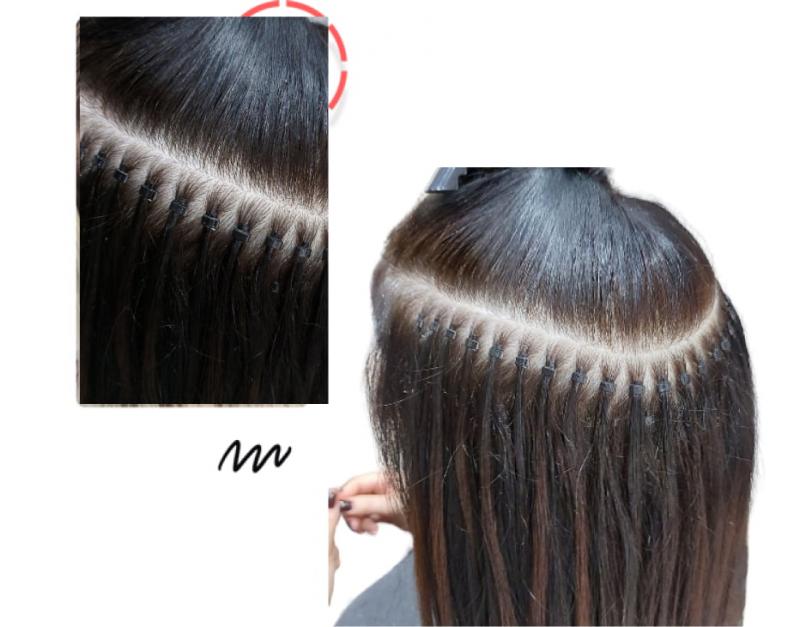 Mikrogyűrűs hajhosszabbítás tanfolyam otthon