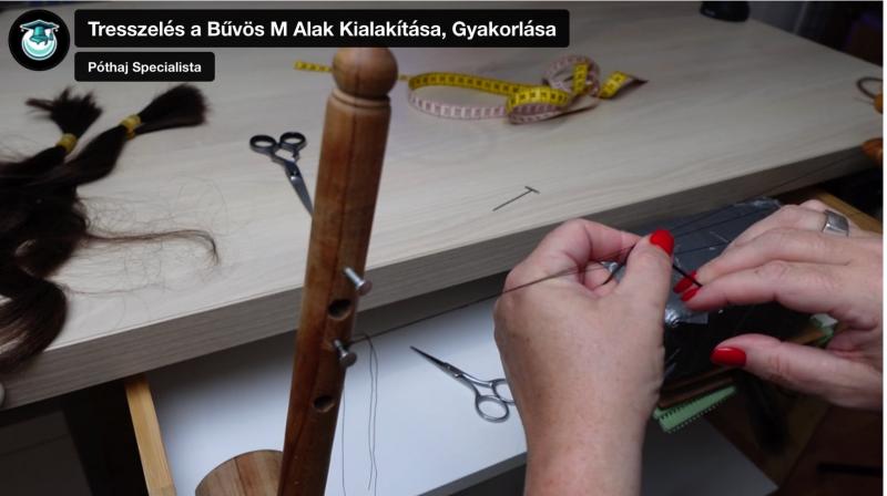 Tresszel&eacute;s Mester online tanfolyam P&oacute;thaj Specialista hajfeldolgoz&aacute;s oktat&aacute;s &eacute;s tanfolyam 
