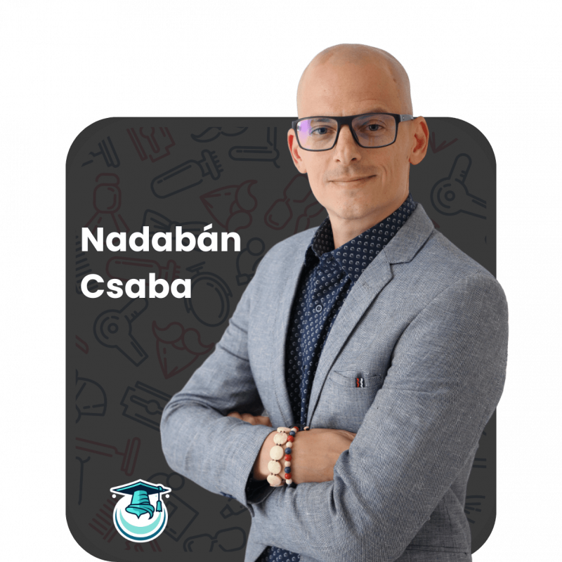 Nadab&aacute;n Csaba P&oacute;thaj Specialista oktat&oacute; hajhosszabb&iacute;t&aacute;s &eacute;s hajfeldolgoz&aacute;s tanfolyamok online